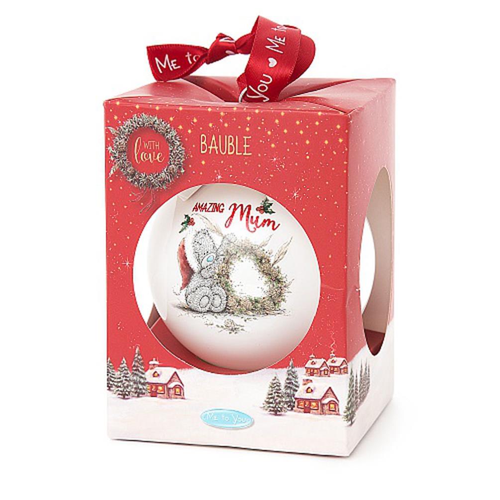Amazing Mum Me To You Bear Christmas Bauble Extra Image 2